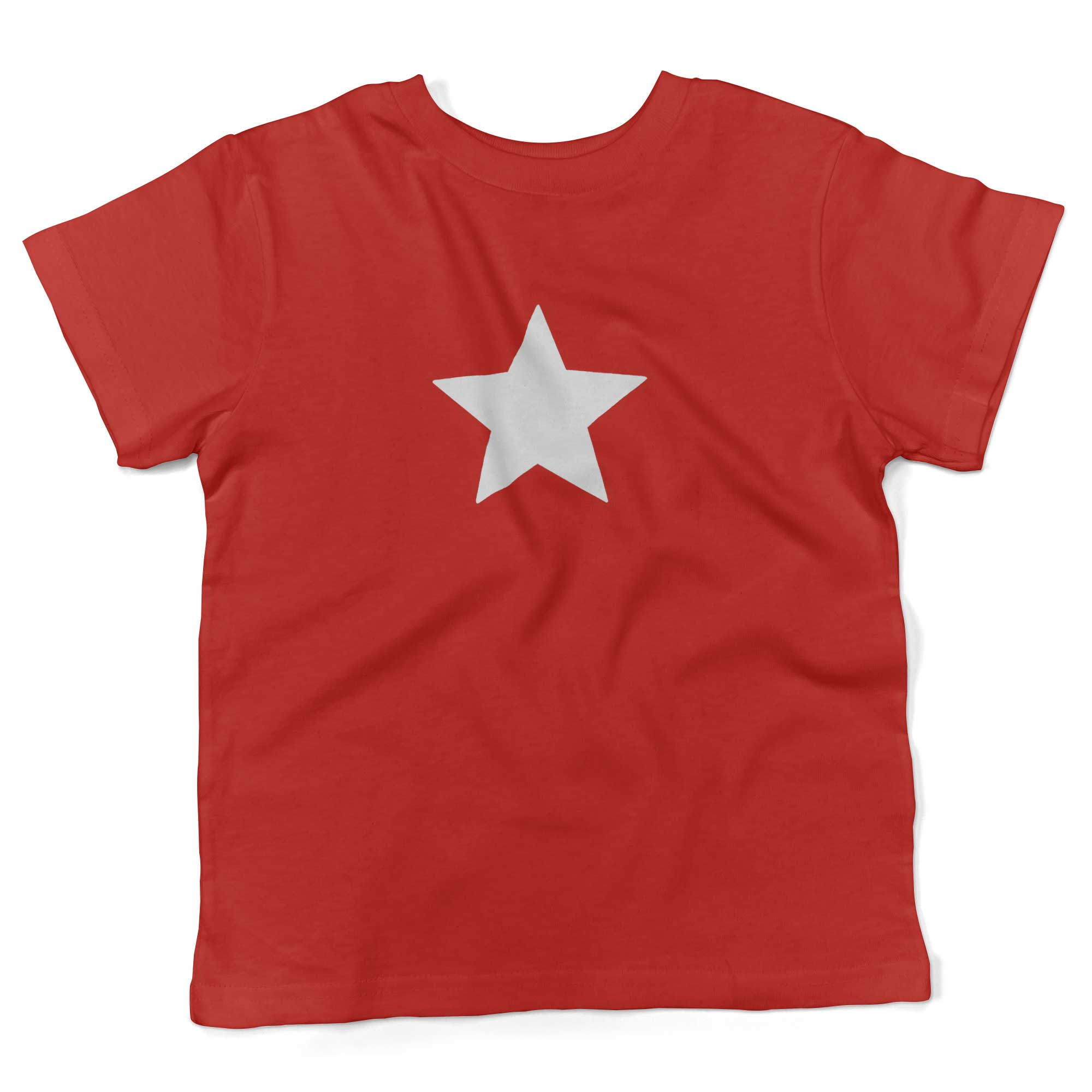 Red best sale 2t shirt