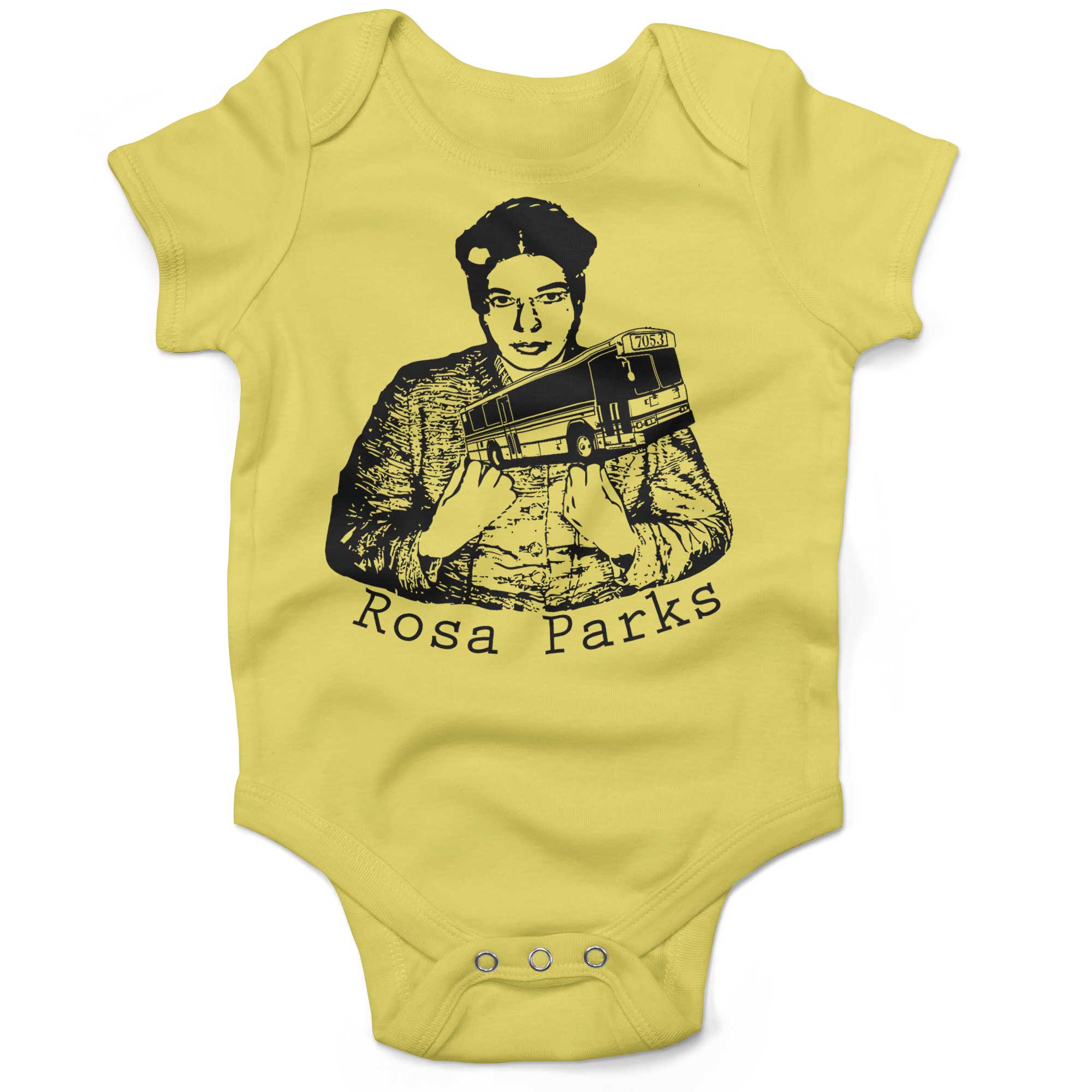 Rosa Parks Infant Bodysuit or Raglan Baby Tee – Baby Wit